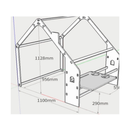 Casa de Juegos para Niños Plegable (Celeste / Con Accesorios)