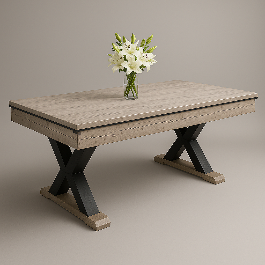 Mesa Multijuego 3 en 1 Premium: Pool y Ping Pong + Comedor