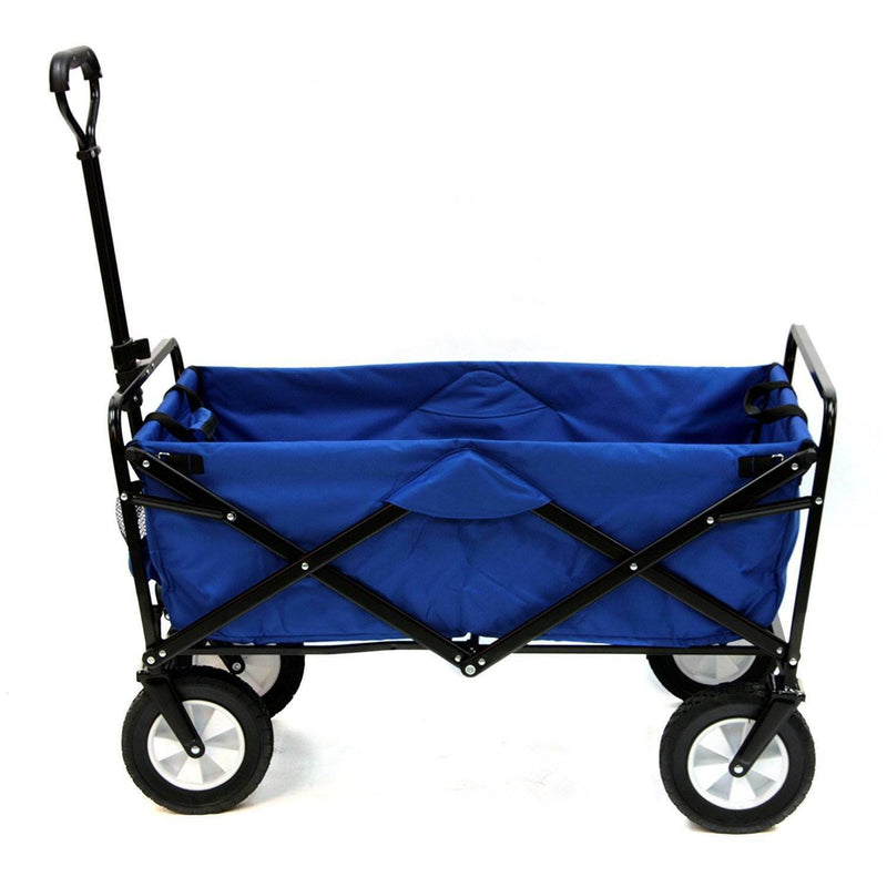 Carro de Lona Modelo City Plegable Azul (60Kg)