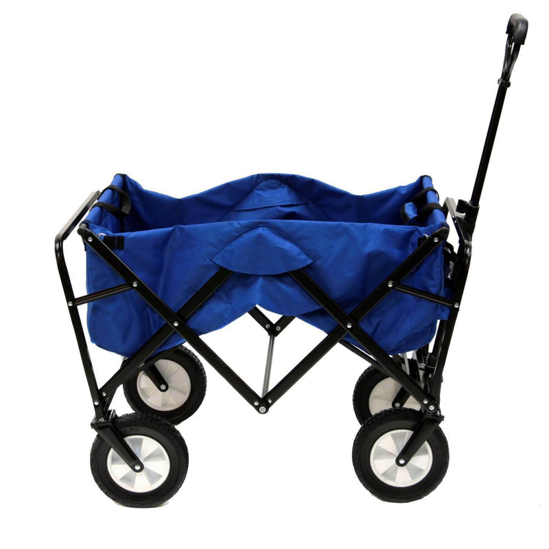 Carro de Lona Modelo City Plegable Azul (60Kg)