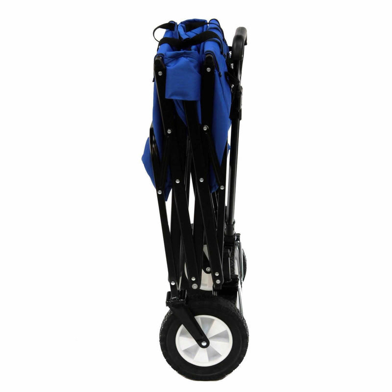 Carro de Lona Modelo City Plegable Azul (60Kg)